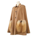 LILY wool coat Camel