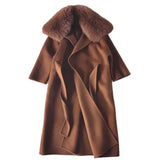 NADY wool coat Brown