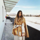 LILY wool coat Camel