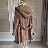 MYRA Hoodie Female Mink Coat