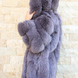 FADY polar fox coat