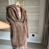MYRA Hoodie Female Mink Coat