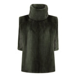 EVA Turtleneck Female Mink Dark Green