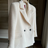 Royal Alpaca Short Blazer-Coat Brown