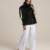 EVA Turtleneck Female Mink Dark Green