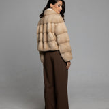 JOY Palomino Mink Coat