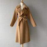 MYLO mink coat Camel