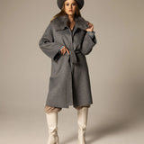 NADY wool coat Gray