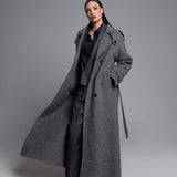 ASHY JOY double-sided wool coat