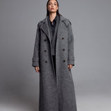 ASHY JOY double-sided wool coat