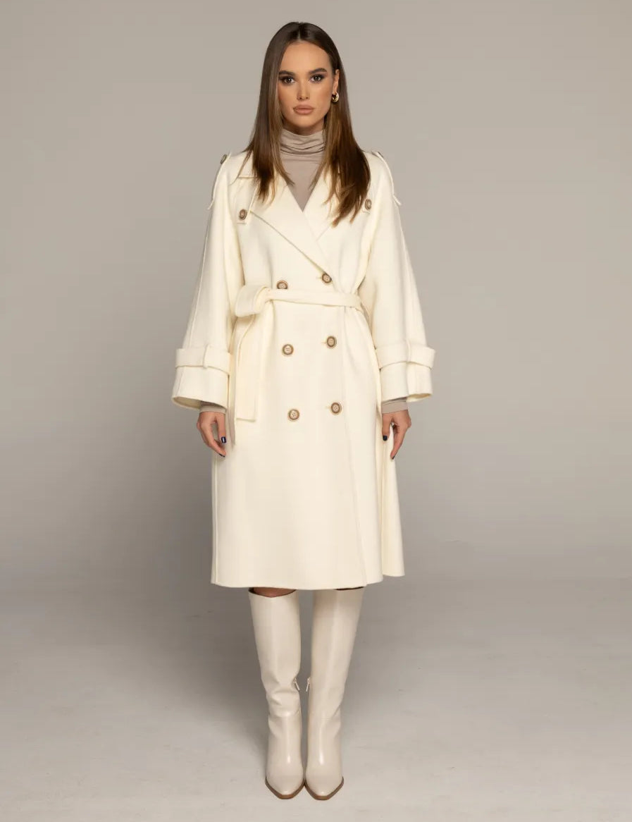 JOY wool and cashmere coat