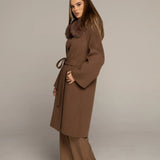 NADY wool coat Brown