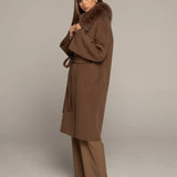 NADY wool coat Brown