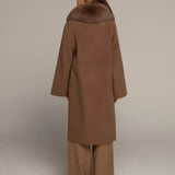 NADY wool coat Brown