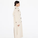 ELSIE JOY double-sided wool coat