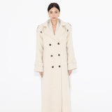 ELSIE JOY double-sided wool coat