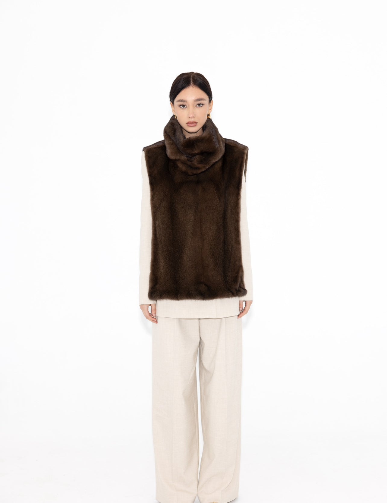 EVA Turtleneck Female Mink Brown