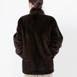 MYRA Female Mink Fur Coat