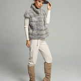 Leona premium mink vest