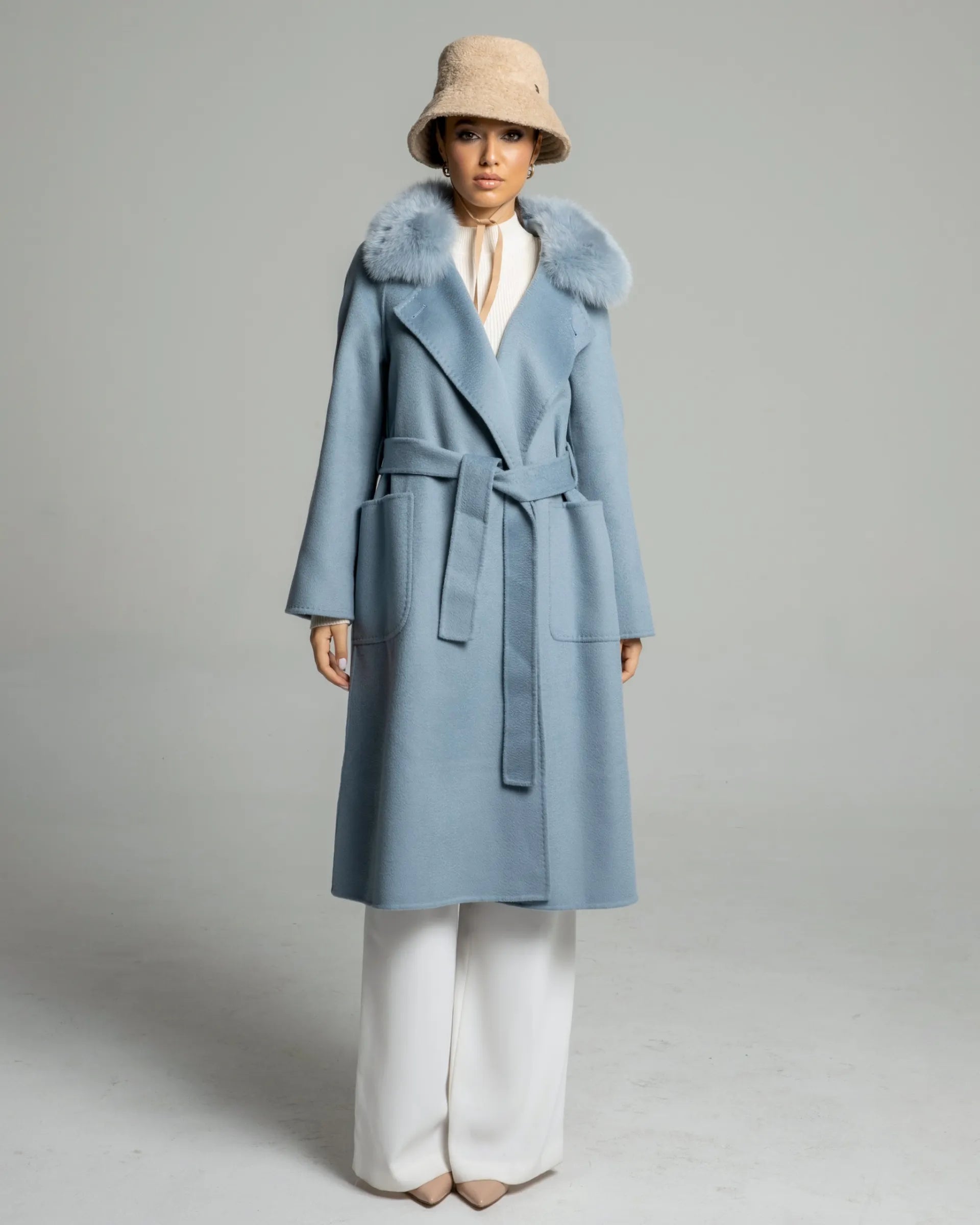 Charlotte wool coat