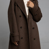 EMBER JOY double-sided wool coat