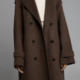 EMBER JOY double-sided wool coat