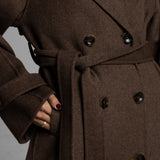 EMBER JOY double-sided wool coat