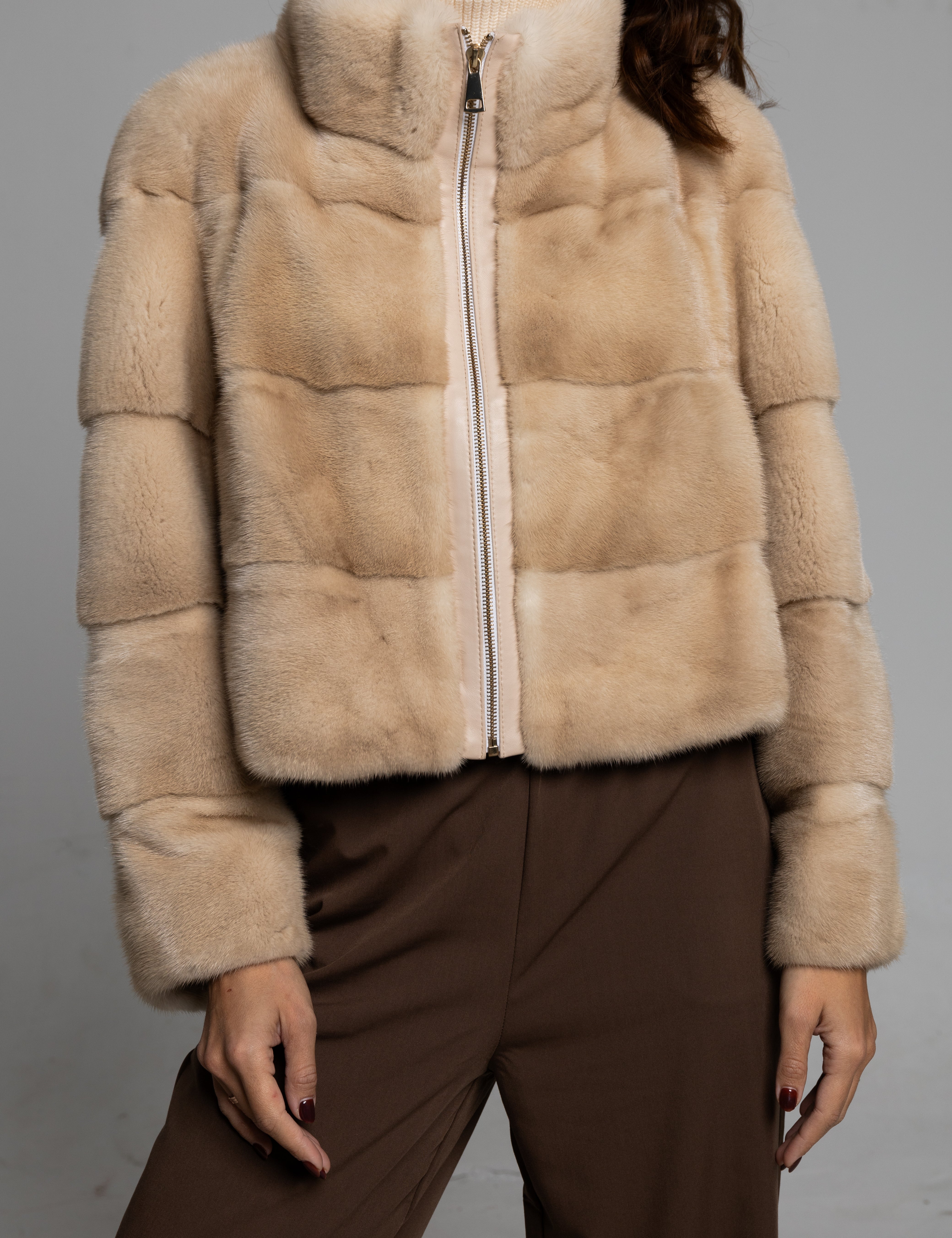 JOY Palomino Mink Coat