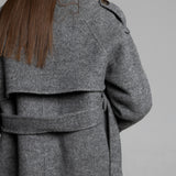 ASHY JOY double-sided wool coat