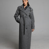 ASHY JOY double-sided wool coat