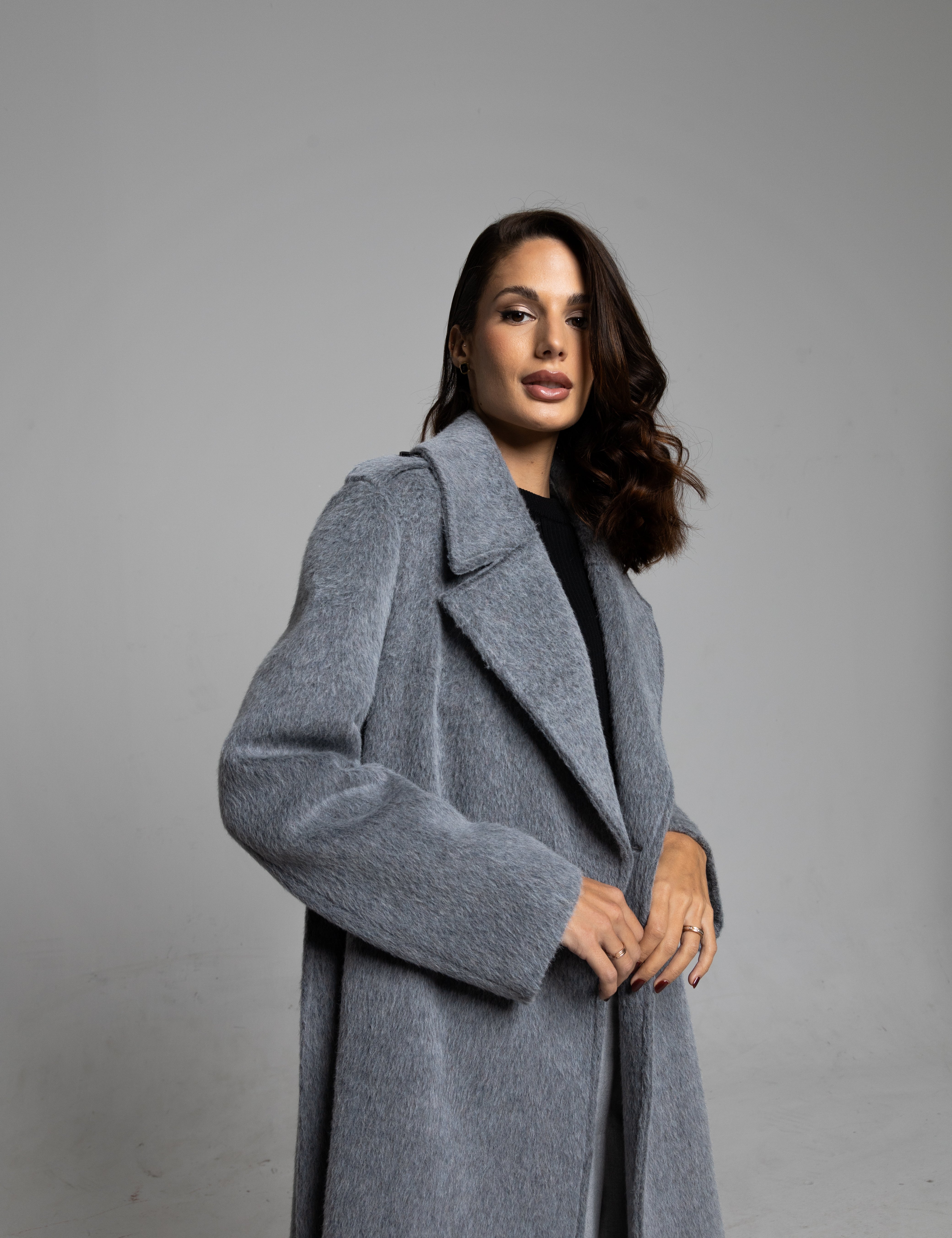 JOY royal alpaca wool coat