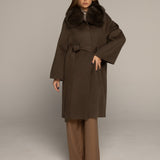 NADY wool coat Army Green