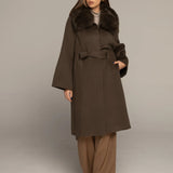 NADY wool coat Army Green