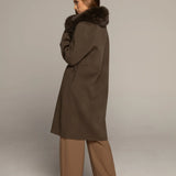 NADY wool coat Army Green