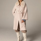 NADY wool coat Powder