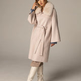 NADY wool coat Powder