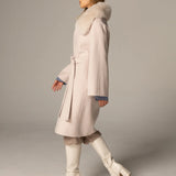 NADY wool coat Powder