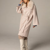 NADY wool coat Powder