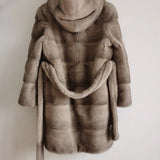 GRETA mink coat