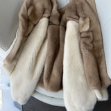 JOY mink jacket Two color