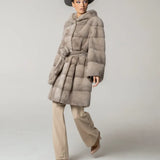 GRETA mink coat