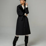 MYLO long mink coat Black