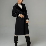 MYLO long mink coat Black