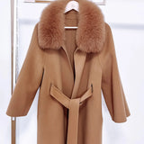 NADY wool coat Camel